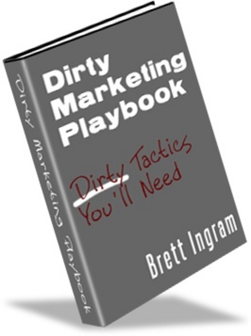 Product picture Dirty Marketing Playbook- increase you online income